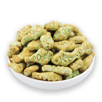 天然调理肠胃猫草饼干 猫粮零食小猫咪去毛球化毛薄荷味小鱼干 1罐50g