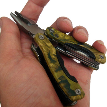 狼爪德国工兵钳 折叠钳子 多功能组合工具刀钳 多用工具钳 迷彩钳子