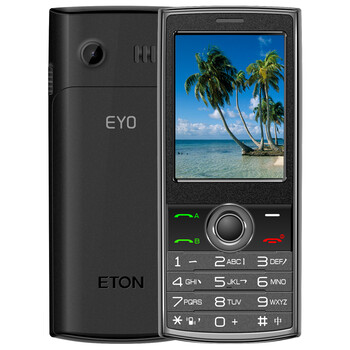 亿通（ETON） E227 移动/联通2G 老人手机 双卡双待 耀岩黑