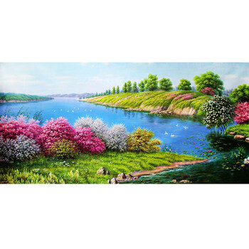 《海浪》油画拍卖已结束06朝鲜画家崔浩石《城墙外的冬天》水墨画