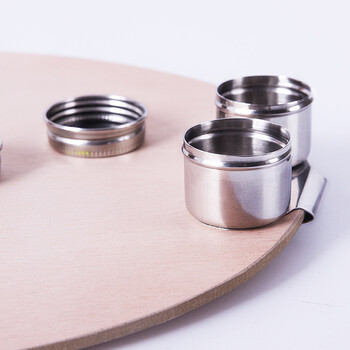 蒙玛特(Mont Marte)美术油壶 油画颜料绘画工具调色油不锈钢双孔容器 可夹画画带盖调色器皿MAPL0004 速写 马克笔绘画 蒙玛特(Mont Marte)美术油壶 油画颜料绘画工具调色油不锈钢双孔容器 可夹画画带盖调色器皿MAPL0004 速写 马克笔绘画