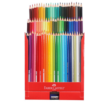 辉柏嘉(Faber-castell)【超级爆款】彩铅彩色铅笔油性彩铅绘画套装画画工具学生绘画72色城堡系列纸盒装开学绘画 辉柏嘉(Faber-castell)【超级爆款】彩铅彩色铅笔油性彩铅绘画套装画画工具学生绘画72色城堡系列纸盒装开学绘画