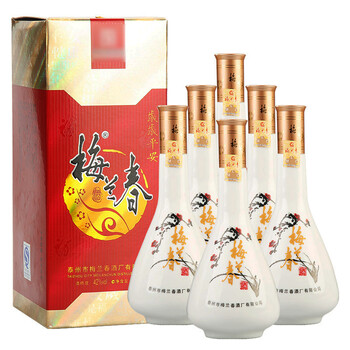 梅兰春白酒价格报价行情- 京东
