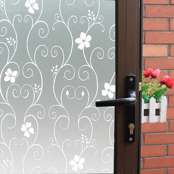 森帅免胶窗户磨砂玻璃贴纸卫生间静电贴膜浴室透光不透明阳台房间办公