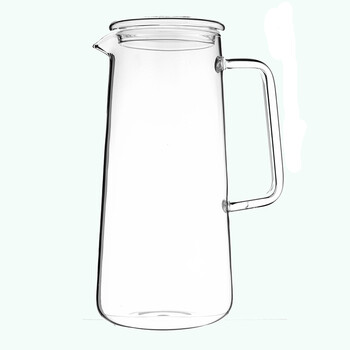 朴原良品 大号冷水壶耐热玻璃壶透明果汁凉水壶水杯杯子水瓶水具 凉