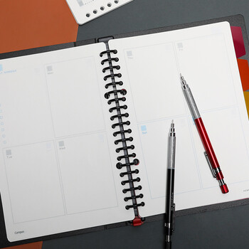 国誉(KOKUYO)A5自填式日程活页纸Campus活页本替芯笔记本子内页 矩阵周计划 36张/本 1本 WCN-CLL2-WBF 国誉(KOKUYO)A5自填式日程活页纸Campus活页本替芯笔记本子内页 矩阵周计划 36张/本 1本 WCN-CLL2-WBF