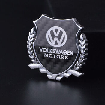 自定义 汽车金属碳纤侧标贴朗逸英朗轩逸金色