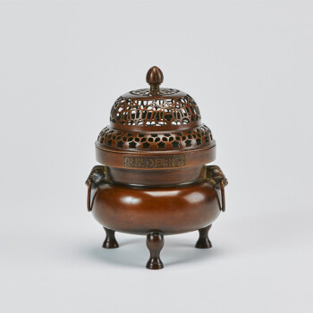 陈巧生铜炉日本茶道器具-珍品拍卖-京东拍卖