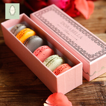 朵娜贝拉doranbella法国进口马卡龙甜点6粒装90g/盒 零食西式糕点下午