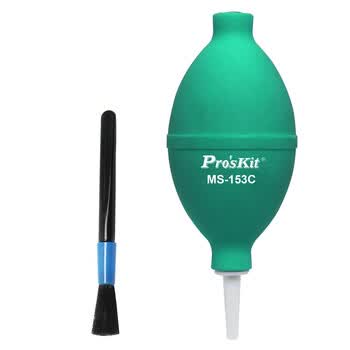 宝工（ProsKit）MS-153C 吹尘球（大号附毛刷）吹气球 清洁气吹