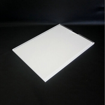 亚克力插卡卡槽 a4纸盒 定做插牌有机板插卡卡套 宣传信息公示栏 背板