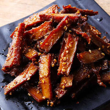 平江柴火香干子卤香豆腐酱干重庆辣条零食小吃 湖南特产麻辣豆干 香辣