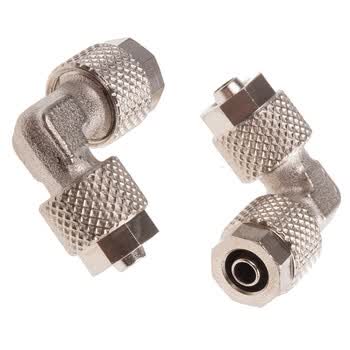 rs pro欧时 1130 系列 不锈钢 直角气管接头 15 bar最大操作压力 6 mm