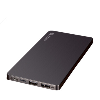 boas lc-a35充电宝超薄10800毫安快充移动电源 全铝合金专属定制苹果