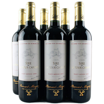 【6瓶】2010年 拉图嘉利副牌干红葡萄酒 chateau la tour carnet