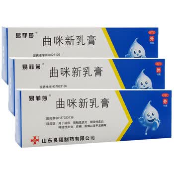 良福 易菲莎 曲咪新乳膏 15g 1盒装otc 3盒装