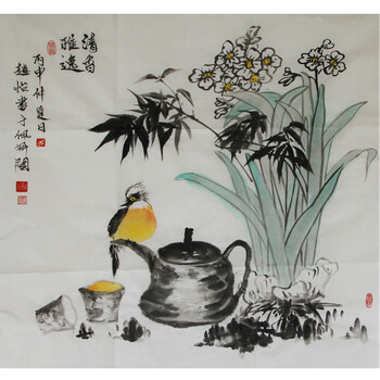 公益拍卖齐鲁实力画家国画作品专场