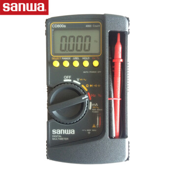Sanwacd800a Sanwa Cd800a 日本三和数字万用表高精度自动量程数显万能表误操作保护 行情报价价格评测 京东