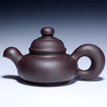 汪庆明  著名陶艺家【松鼠壶】 老紫泥  做工精细 宜兴紫砂壶茶壶
