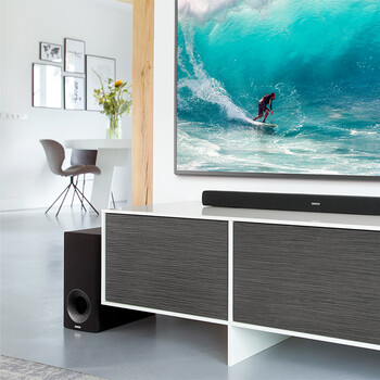 天龙（DENON）DHT-S316 音响 音箱 宽声场家庭影院回音壁 蓝牙智能音响 客厅电视音响 无线低音炮
