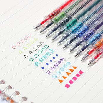 国誉(KOKUYO) 进口小清新学生中性笔·彩色速干·纤细款水笔签字笔 蓝绿0.4mm 1个装 WSG-PR301BG