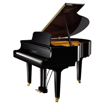 巴罗克/barroco钢琴 gp-158实木三角钢琴专业演奏 黑色