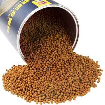 血鹦鹉鱼饲料鹦鹉鱼增色鱼粮红财神鱼元宝招财鱼食物上浮颗粒 血