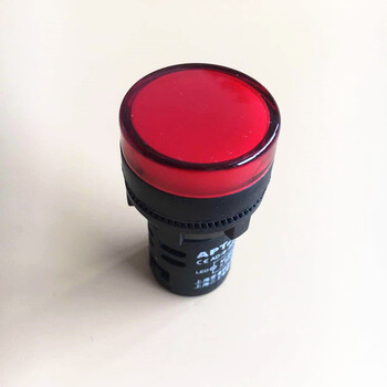 现货冷库电箱指示灯 led信号灯22mm 12v24v220v380v36v红绿黄蓝白