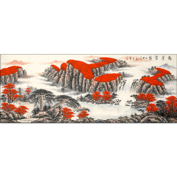 拍卖已结束06韩希山   省美协会员 《一帆风顺》136cmx68cm拍卖已