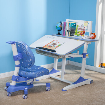 心家宜 M105R_M200R 儿童气压辅助升降学习桌椅套装 