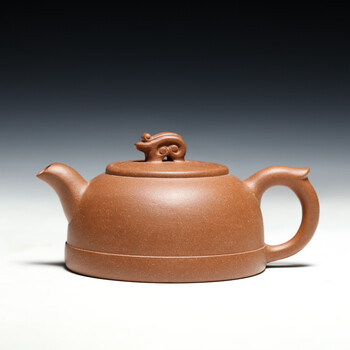 华盛和宜兴紫砂壶纯全手工名家泡茶壶器功夫茶具实力派艺人 尹霞-福墩
