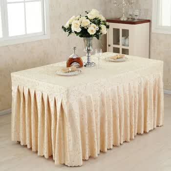 定制多色会议桌布桌裙台布 展会活动签到桌罩桌套桌围裙台裙时尚桌裙