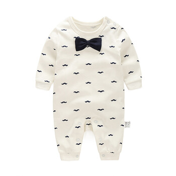 歆果果春夏款女宝宝公主哈衣爬服 婴儿连体衣 新生儿连身衣 满月服百