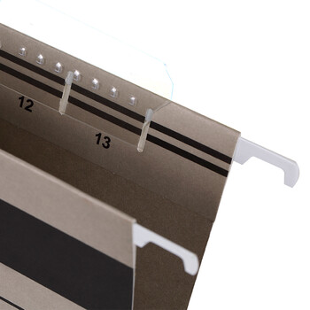 齐心(Comix) 25个易查找吊挂夹 倒挂夹 文件夹 A4 纸质资料夹 灰 A1812 齐心(Comix) 25个易查找吊挂夹 倒挂夹 文件夹 A4 纸质资料夹 灰 A1812