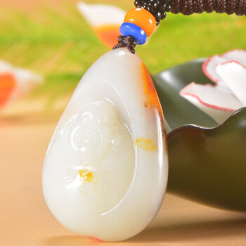 名家作品 和田玉 福缘一生 挂件29克【博玉轩珠宝】