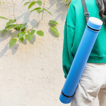 中盛画材 transon 红色可伸缩素描纸装画筒画桶纸筒海报收纳筒美术专用收藏书画筒图纸筒画卷筒学生大号 速写 马克笔绘画