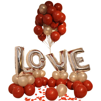 麦达令结婚房装饰love字母生日派对表白求婚创意浪漫场景布置气球