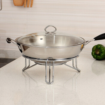 隔热锅垫厨房置物架 三脚支架厨房电饭锅汤锅小平底锅咖啡壶支撑架子