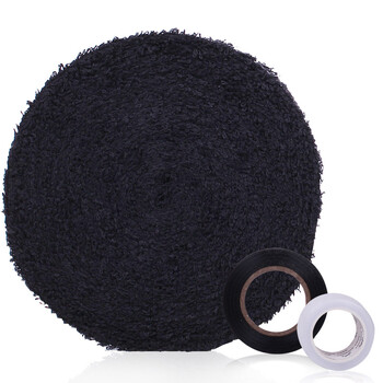 靓健羽毛球拍毛巾全棉手胶吸汗带 含打底膜封口胶 盘装5米黑色 靓健羽毛球拍毛巾全棉手胶吸汗带 含打底膜封口胶 盘装5米黑色