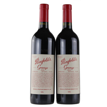 08.澳洲奔富王葛兰许红酒.2007年.2支