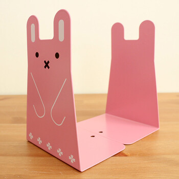 斯宝路 桌面书立 可爱卡通金属学生书架书靠 学生办公用品 课桌书挡