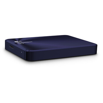 
                                西部数据（WD）My Passport Ultra 金属版USB3.0 2TB 超便携移动硬盘 （宝石蓝）WDBEZW0020BBA            
