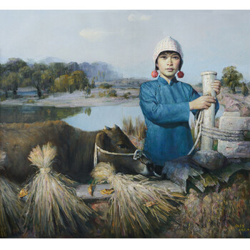 华夏收藏万物生精品油画专场