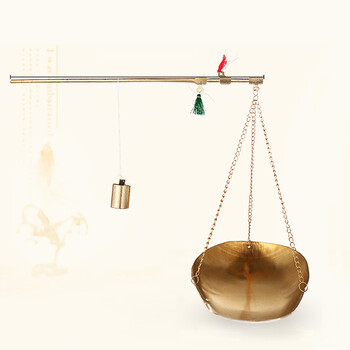 玛丽弟弟手工秤 中药秤 药材秤 小铜秤 铜杆 称克 戥子 抓周 至尊款特