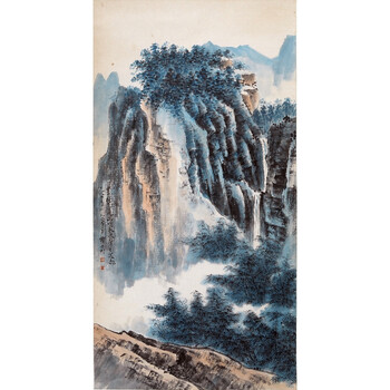 谢稚柳  山水06拍卖已结束董寿平  墨竹06拍卖已结束溥心畬  百事