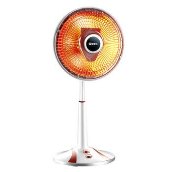 艾美特小太阳取暖器暗光电热扇电暖气立式家用节能暖风机