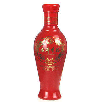 古井贡酒 古井红运h小酒 浓香型 50度 125ml