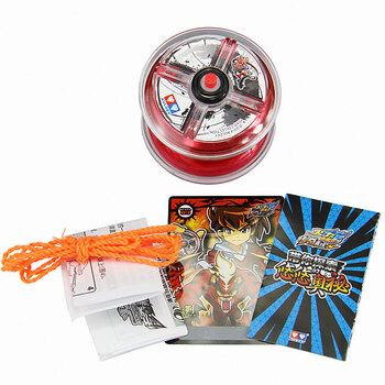 悠悠球yoyo火力少年王传奇再现男孩玩具 动漫周边溜溜球 游烈-赤凌风