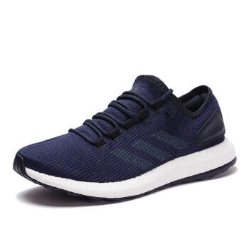 #原创新人#晒单大赛#Adidas 阿迪达斯 pure boost 传奇墨水蓝 跑步鞋 开箱