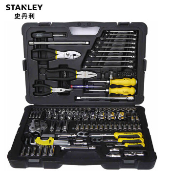 史丹利（STANLEY） 125件套多功能组套 STMT74393-8-23套筒棘轮扳手汽修机修套装